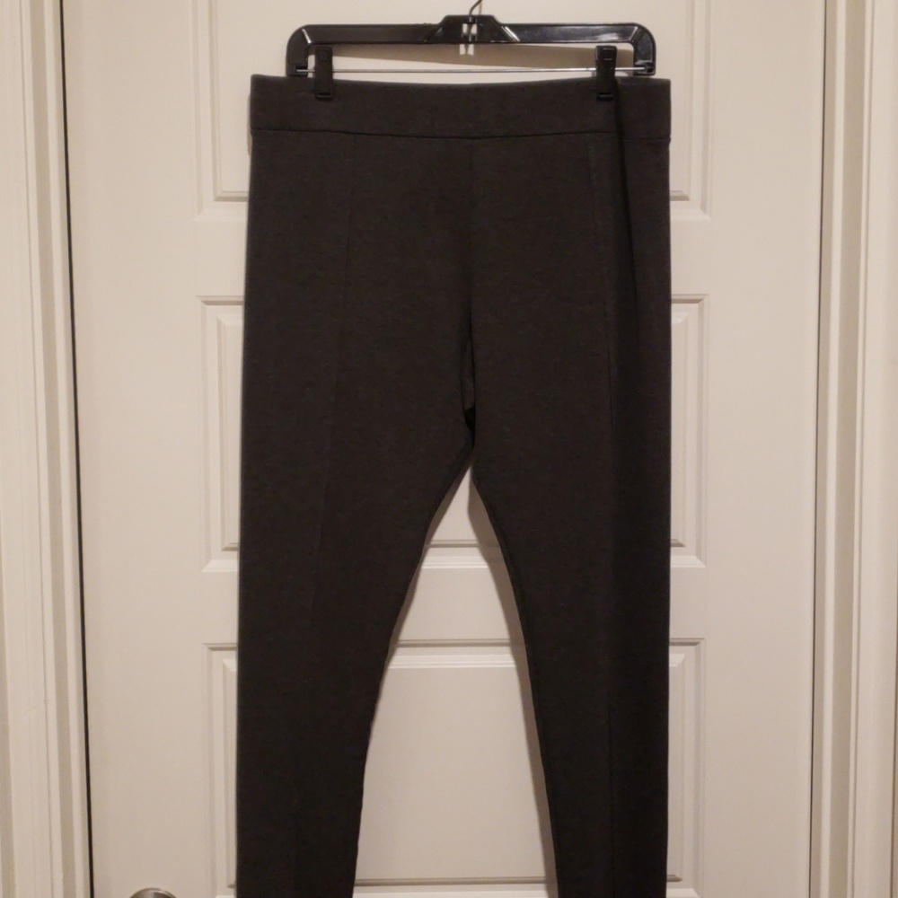 Philosophy Leggings w Front Seam Charcoal XL